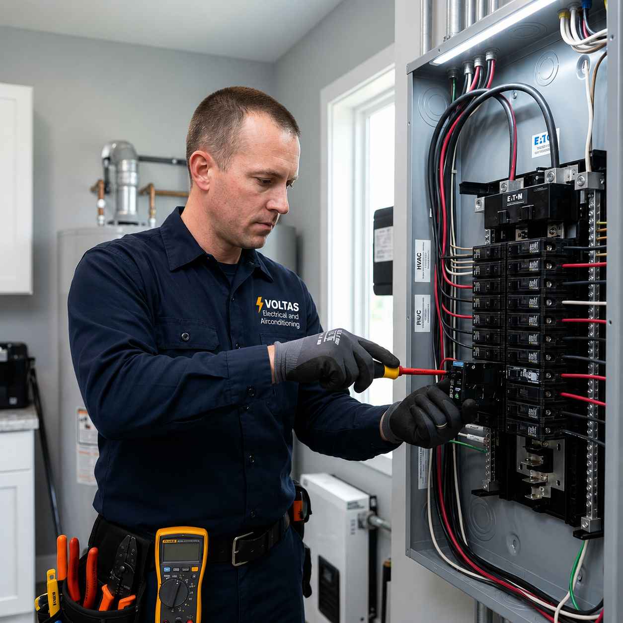 Electrical installation in Adelaide CBD, SA